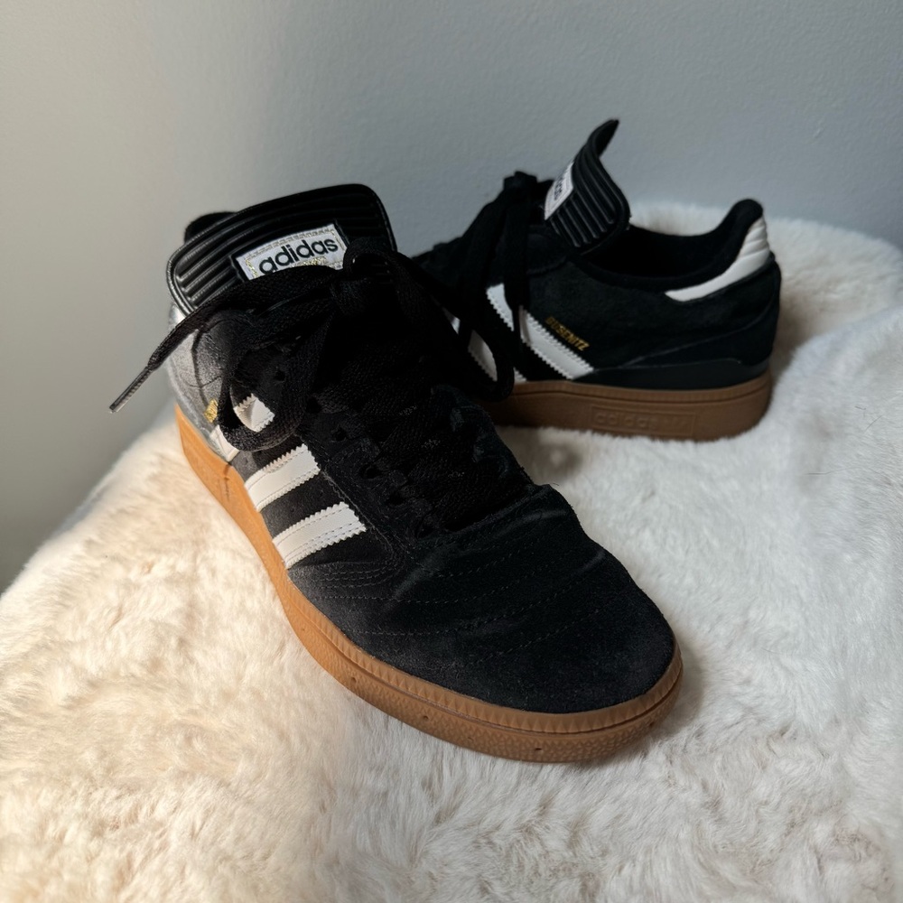 Adidas Busenitz Black and White Sneakers Unisex sizing M7/W8